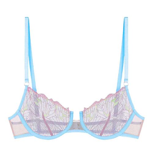 Dora Larsen Echo Butterfly Embroidery Underwire Bra